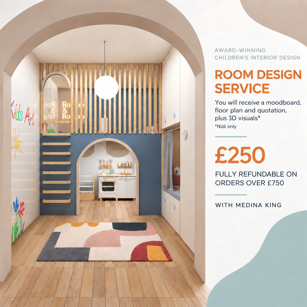 Room Design Service £250 Offer (Refundable *)