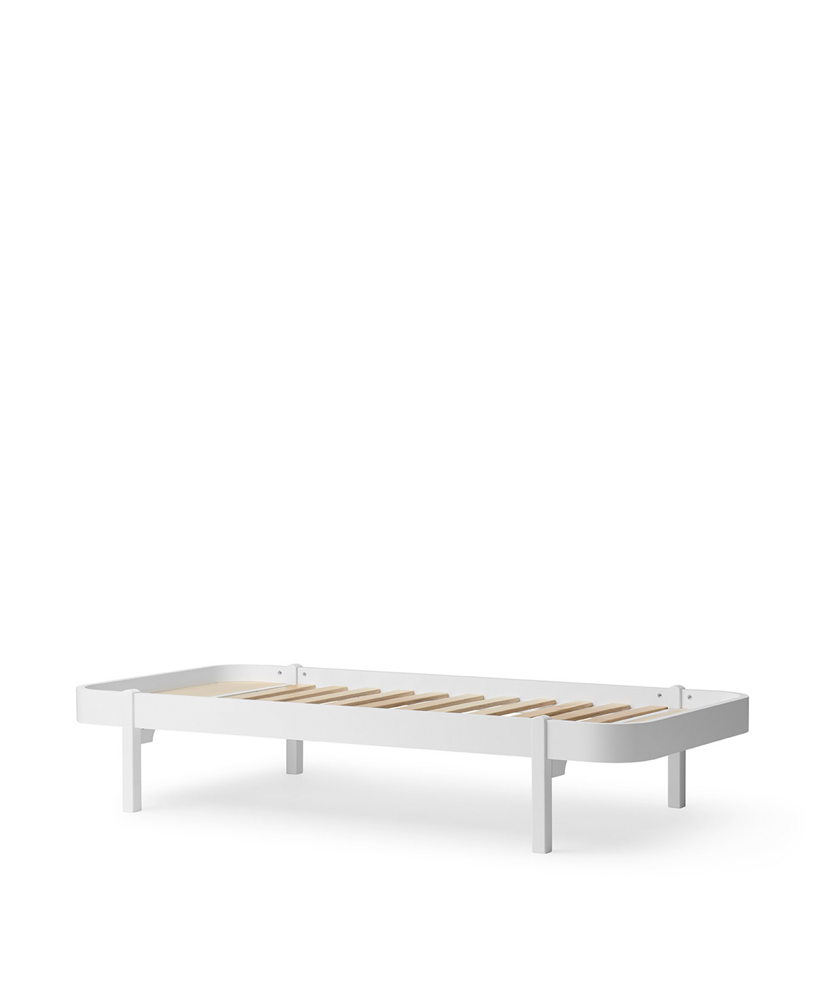 Oliver Furniture Wood Lounger Bed 120 - White