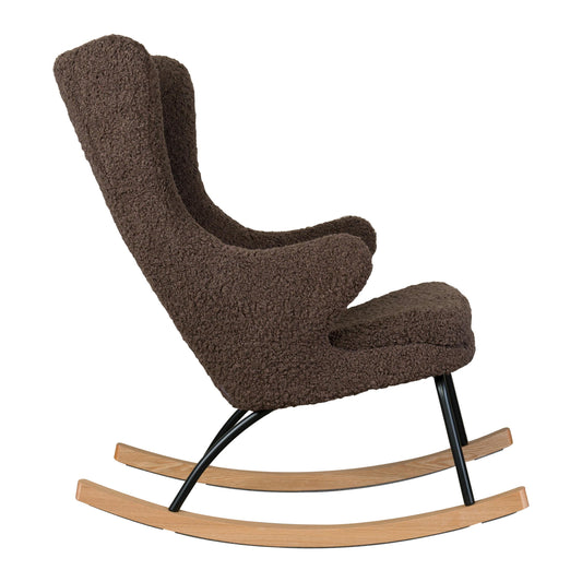 Quax De Luxe Adult Rocking Chair - Teddy Bison
