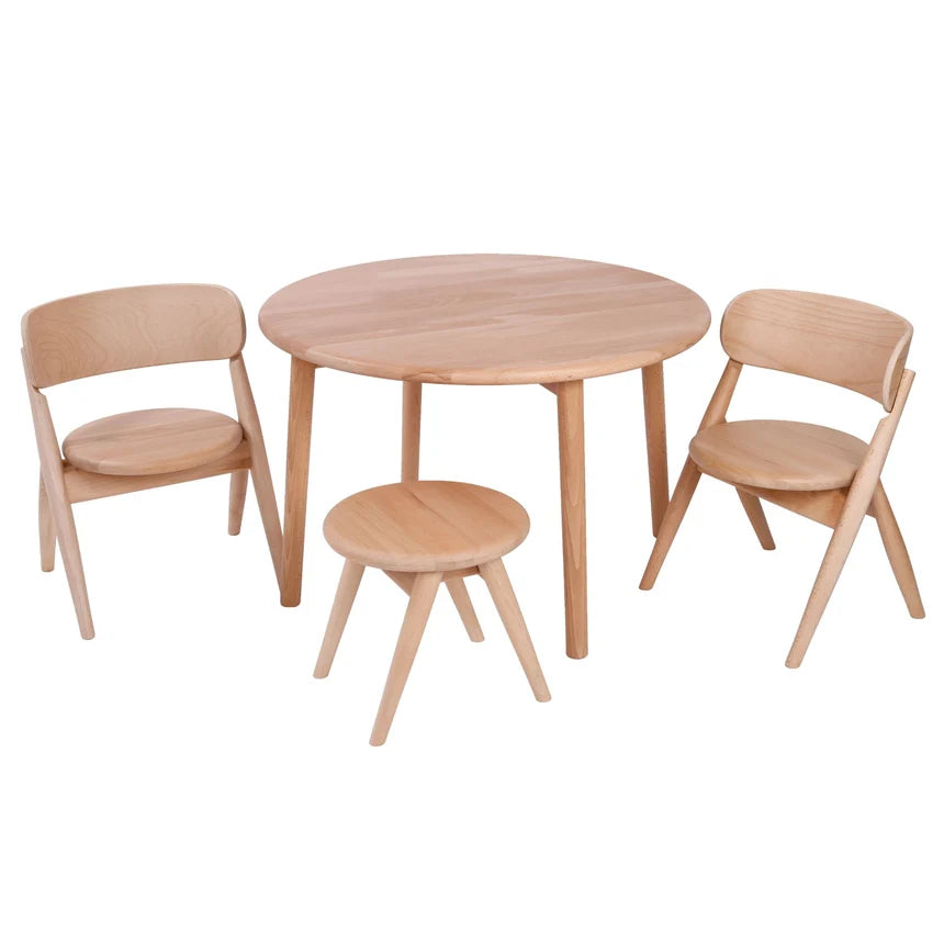 Curve Lab Round Table - Beech Wood