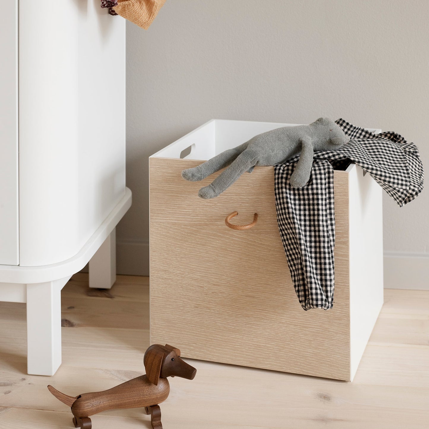 Oliver Wood Shelving Unit 3 x 2 With Base