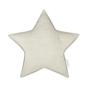 Star-shaped pillow on a white background