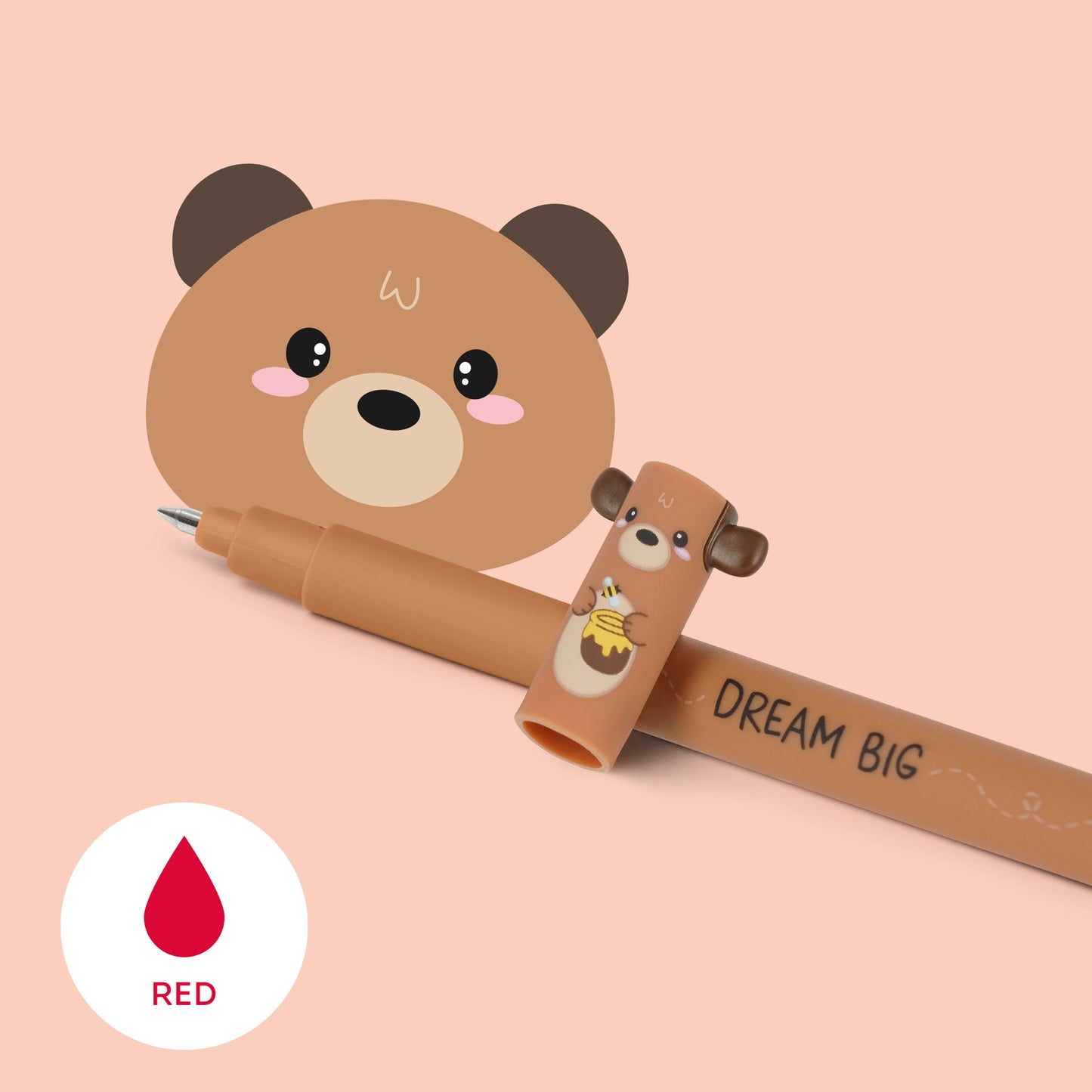 Legami Erasable Pen - Teddy Bear