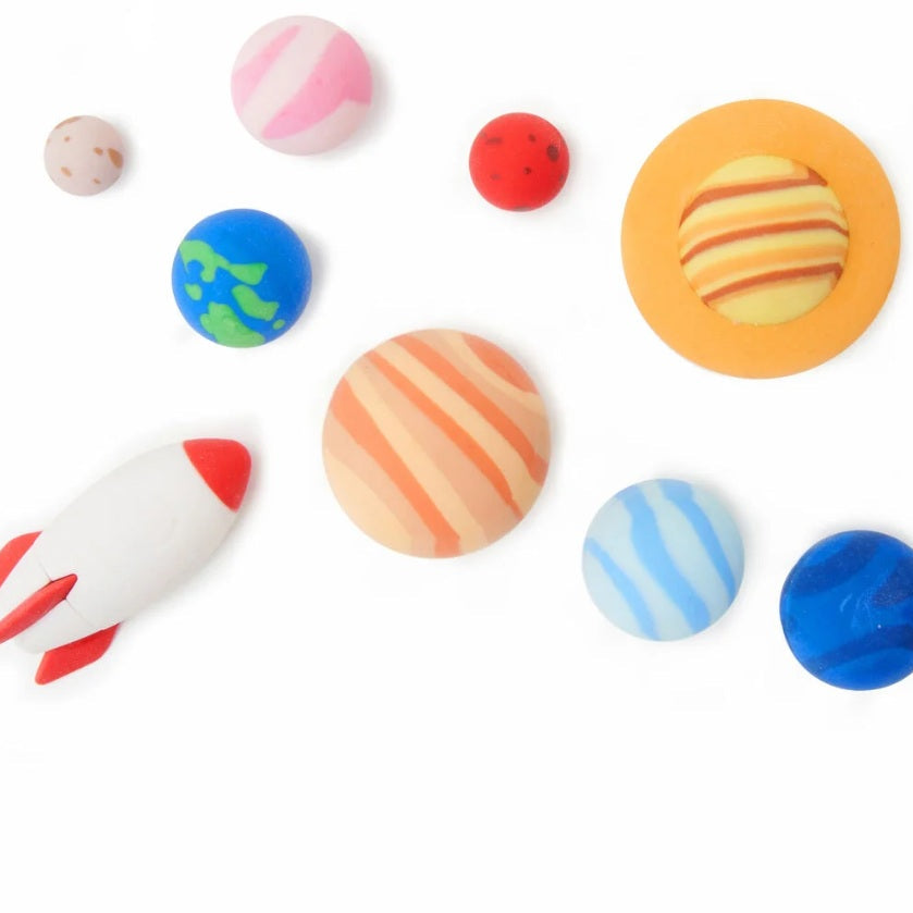 Legami Solar System Erasers