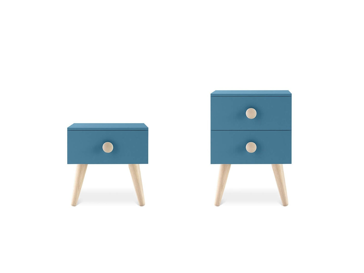 Kids night stand in blue by nidi
