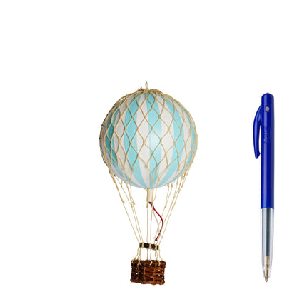 Authentic Model-Floating the Skies- Light Blue Hot Air Balloon Mobile -  (small)