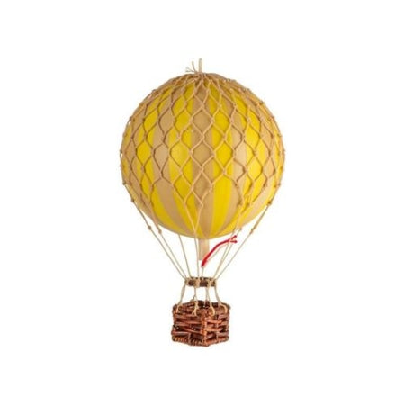 Authentic Model - Floating the Skies - Yellow Hot Air Balloon Mobile (small)