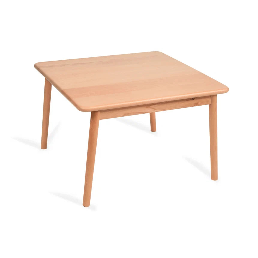 Curve Lab Square Table - Beech Wood