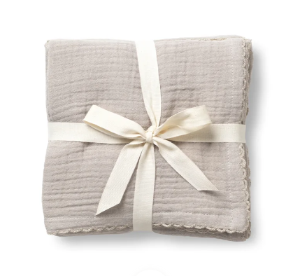 Dear April Muslin Cloth - Little Mouse