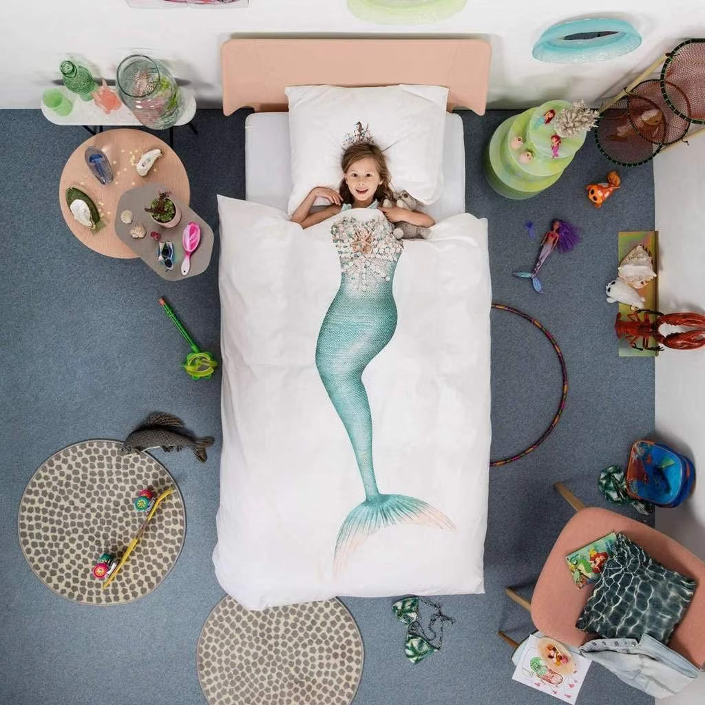 SNURK - Mermaid Duvet Set - Double