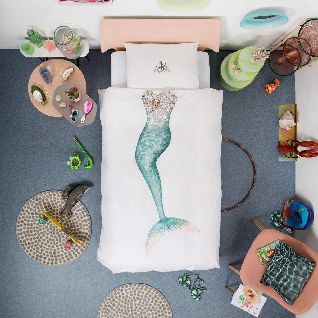 SNURK - Mermaid Duvet Set - Double