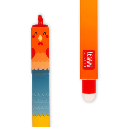 Legami Farm Sweet Farm Set of 4 Erasable Pens