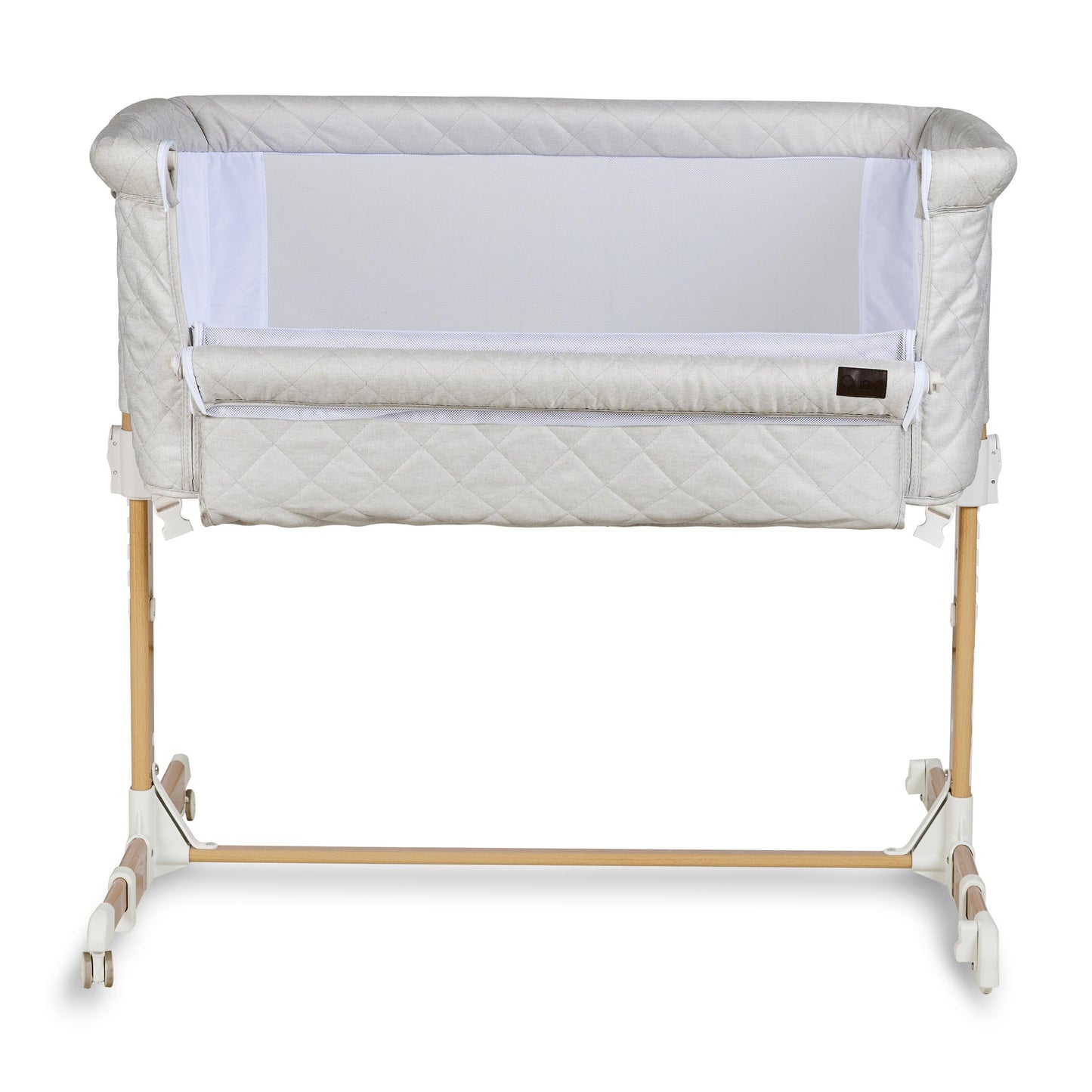 Quax Co-Sleeper Side by Side Cream Crib