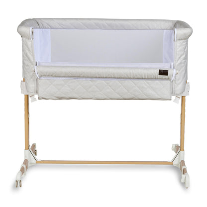 Quax Co-Sleeper Side by Side Cream Crib