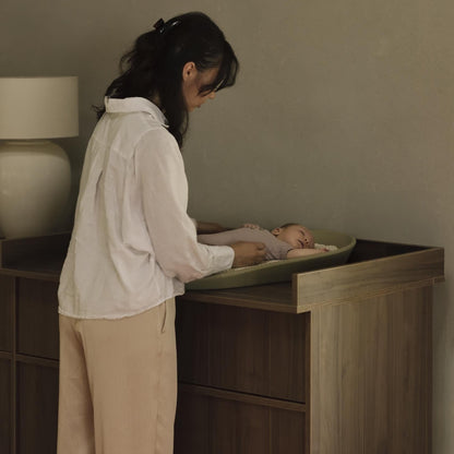 Kyo Baby Changing Unit in Walnut