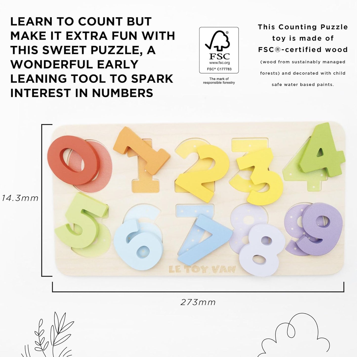 Le Toy Van Counting Board