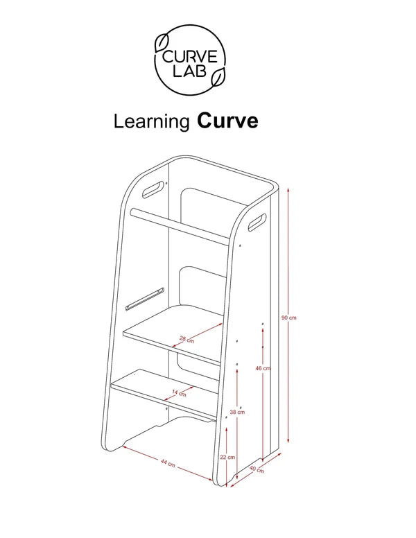 Curve Lab Learning Curve - Birch with Oak Finish