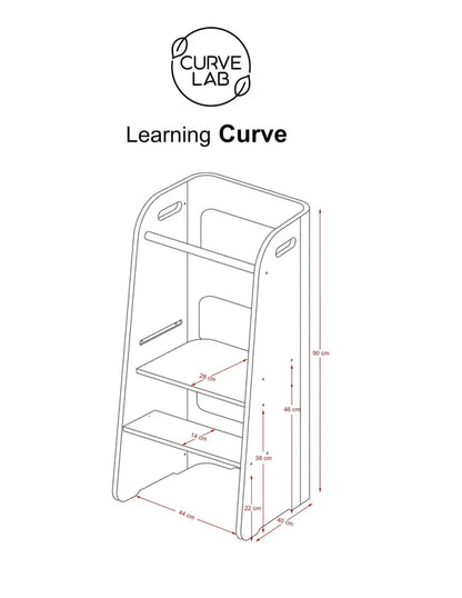 Curve Lab Learning Curve - Birch with Oak Finish