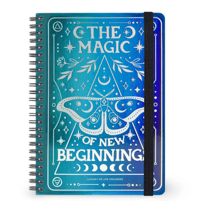 A5 The Magic of New Beginnings Notebook & Stickers