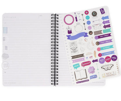 A5 The Magic of New Beginnings Notebook & Stickers