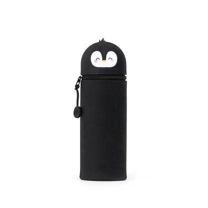 Legami 2-in-1 Silicone Pencil Case - Penguin