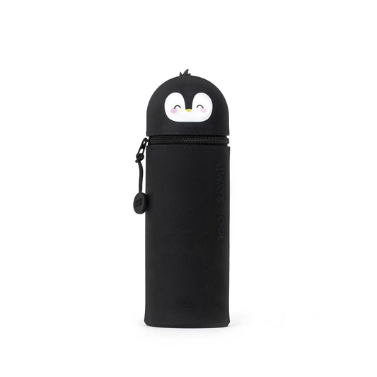 Legami 2-in-1 Silicone Pencil Case - Penguin
