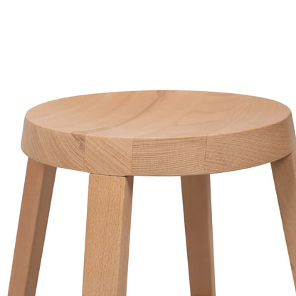 Curve Lab Monarchy Stool - Beech Wood