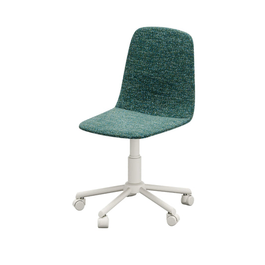 Children’s POD desk chair by Nidi featuring curved ergonomic shell and adjustable swivel height