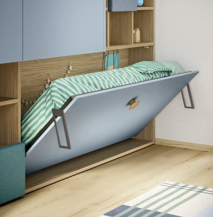 Twiddy Horizontal Wall Bed by Nidi Design