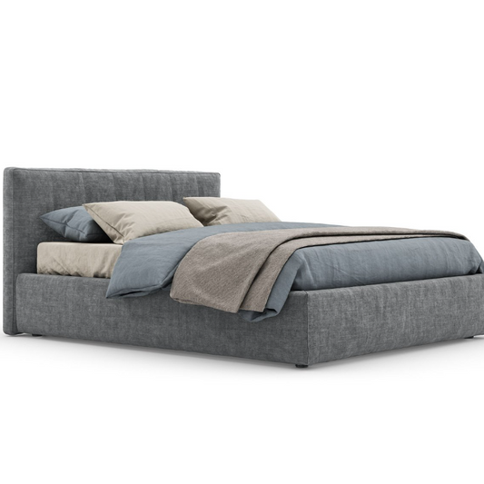 Nidi Grey padded bed