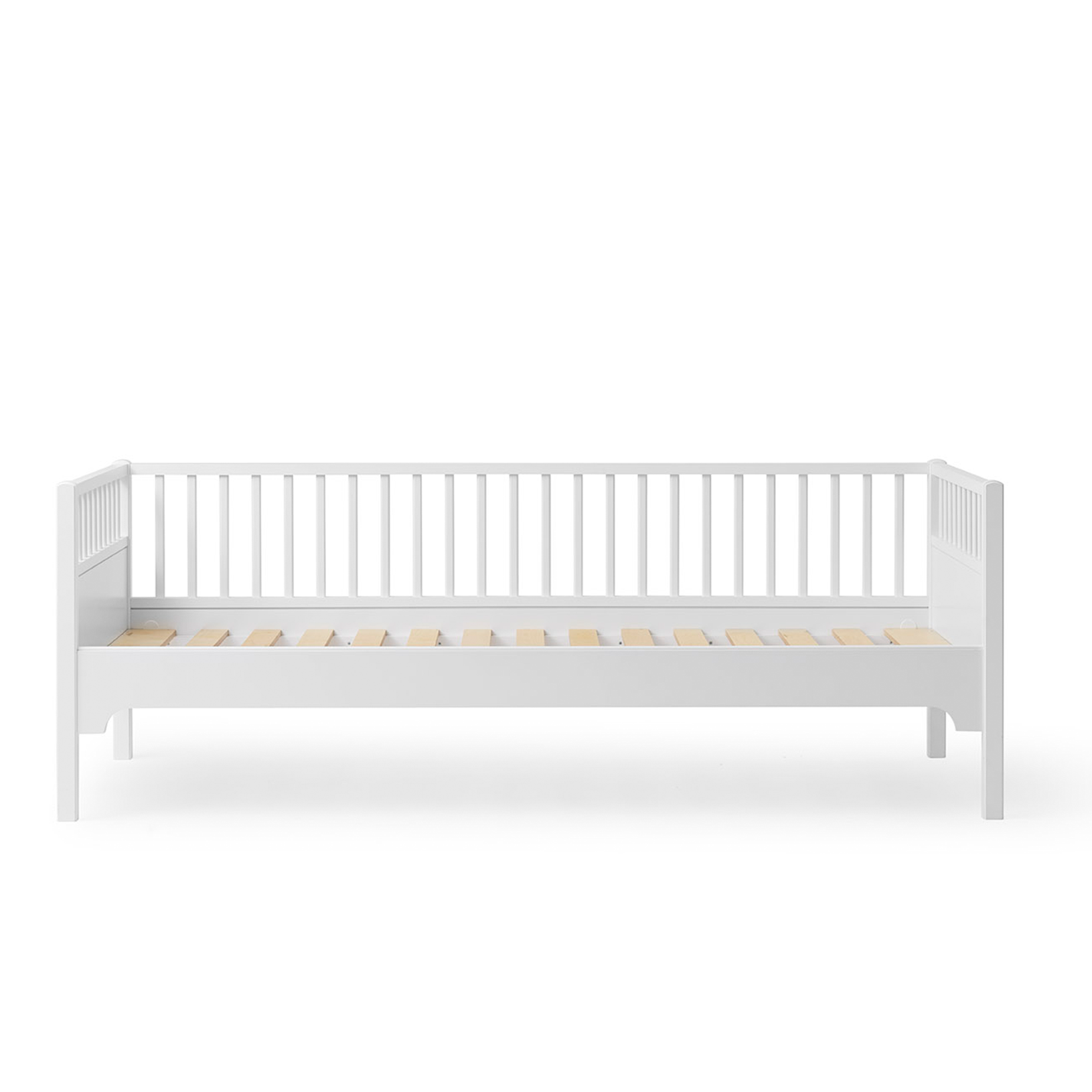 White Daybed on white background