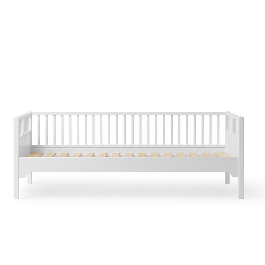 White Daybed on white background