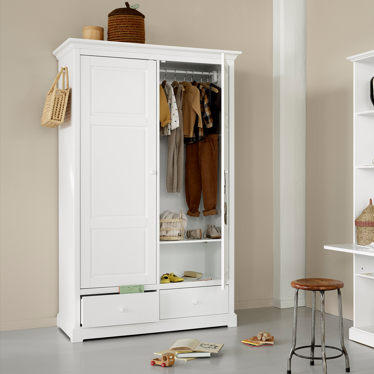 Oliver Furniture Seaside Wardrobe 2 Doors