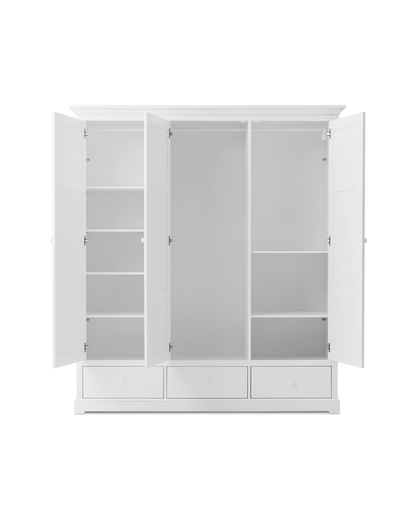 Oliver Furniture Seaside Wardrobe 3 Doors