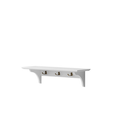 Oliver Furniture Seaside Shelf with Hooks 60 X 20 cm