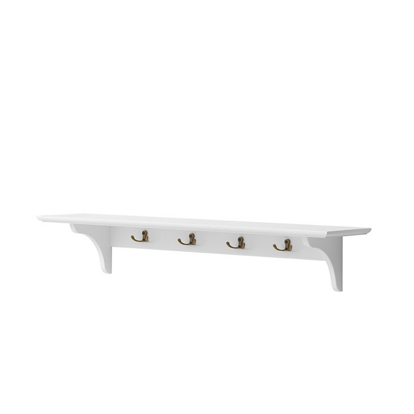 Oliver Furniture Seaside Shelf with Hooks 90 X 20 cm