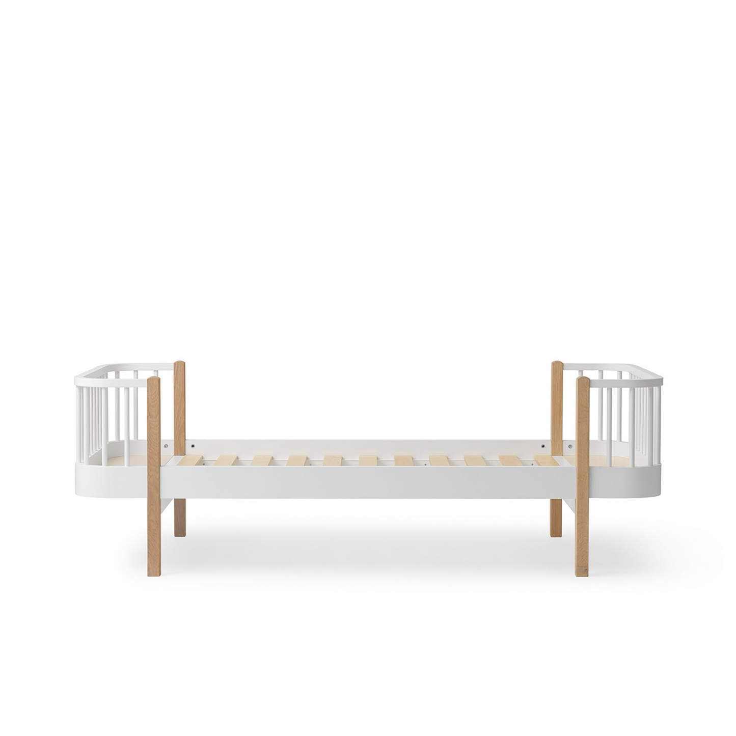 Oliver Furniture Wood Original Single Bed - White & Oak