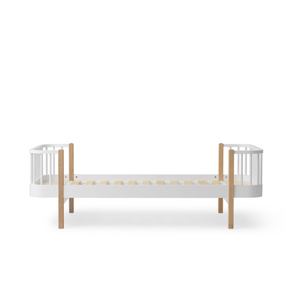 Oliver Furniture Wood Original Single Bed - White & Oak