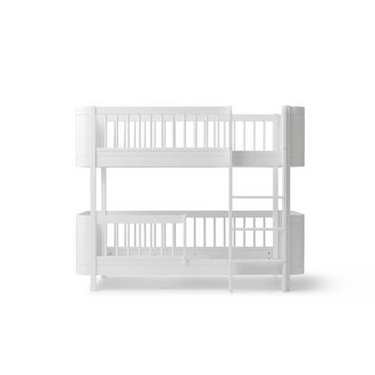 Oliver Furniture Wood Mini+ Low Bunk Bed - White