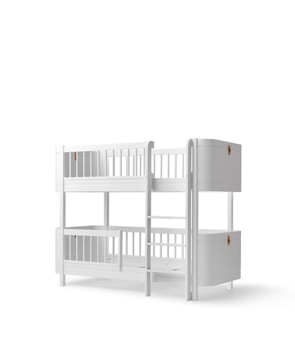 Oliver Furniture Wood Mini+ Low Bunk Bed - White