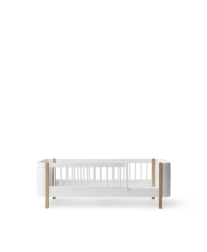 Oliver Furniture Wood Mini+ Junior Bed - White and Oak