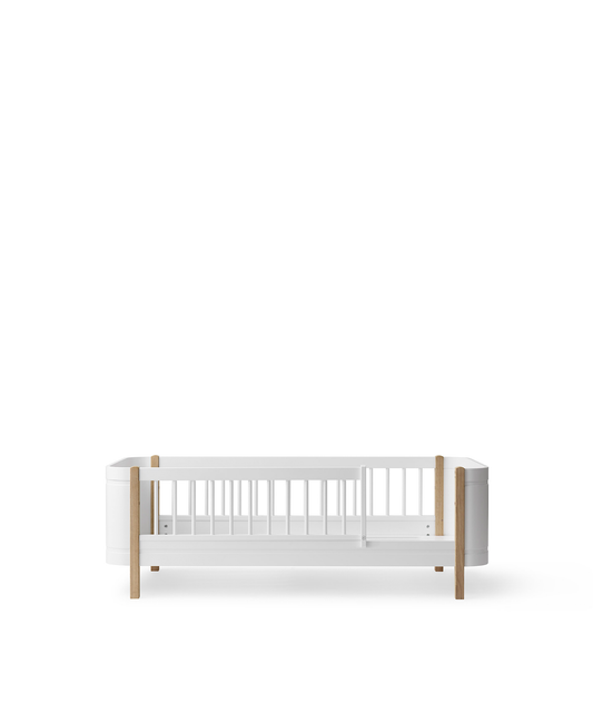 Oliver Furniture Wood Mini+ Junior Bed - White and Oak