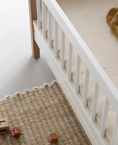Oliver Furniture Wood Mini+ Junior Bed - White and Oak
