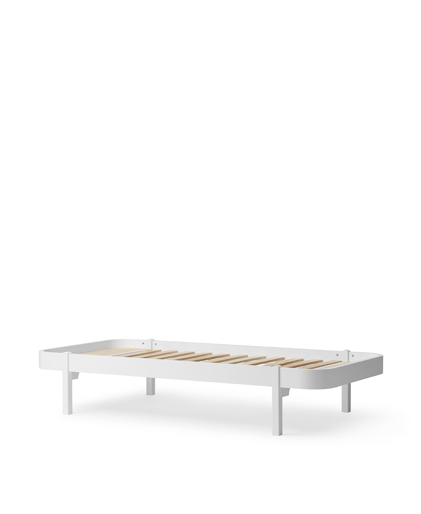 Oliver Furniture Wood Lounger Bed 120 - White