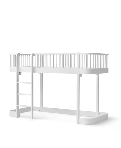 Oliver Furniture Wood Original Low Loft Bed – White