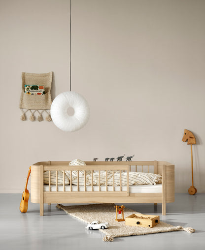 Oliver Furniture Wood Mini+ Cot Bed Incl. Junior Kit - Oak