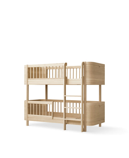 Oliver Furniture Wood Mini + Low Bunk Bed - Oak