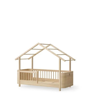 Oliver Furniture Wood Mini+ House Bed - Oak