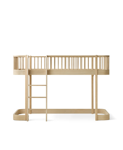 Oliver Furniture Wood Original Low Loft Bed – Oak