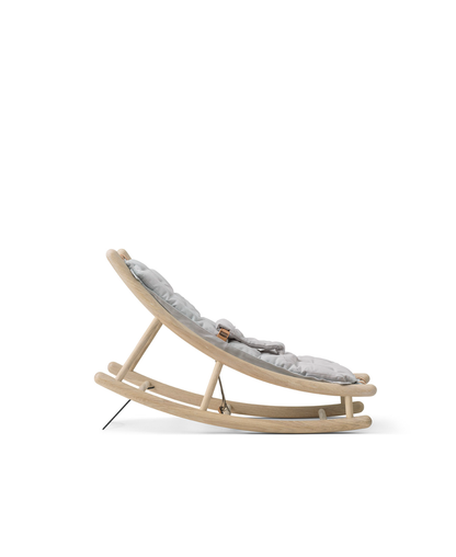 Oliver Furniture Wood Baby & Toddler Rocker - Oak and Grey